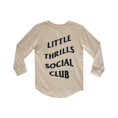 SOCIAL CLUB BOYS LONG SLEEVE BEIGE